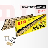 SIDE DID 525VX3 FOR JAPANESE IMPORTED MOTORCYCLES 120BL