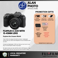 FUJIFILM X-S20 Mirrorless Camera Body & With 15-45mm kit & 16-50mm Kit | Fujifilm Singapore Warranty