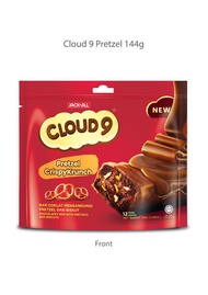 Cloud 9 Pretzel Snack Assorted Flavors, 12g x 12 Sachets