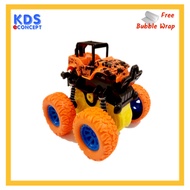 [KDS E Concept] Big Wheel Monster Zap Truck Suspension Inertia Push Friction Power Car 4 Wheel Drive