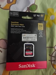 SanDisk Extreme PRO SDXC 256GB 記憶卡