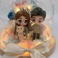 只限香港客戶 人寵系列 摩天輪永生花樽 Ferris Wheel