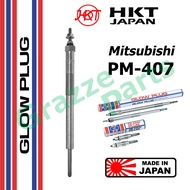 HKT 100% Heater Glow Plug PM-407 / ME240253 for Mitsubishi Canter Fuso FE83D FE62E 4.9 5.2 4M50 4M51