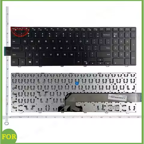 US/UK/SP keyboard For Dell Inspiron 15 3000 5000 3541 3542 3543 5542 3550 3560 3551 3552 3559 3565 3