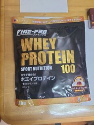 最後一包已過期1/3/2024 優之源Fine pro 1.1kg 日本 乳清蛋白粉 布丁味