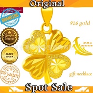GD4 916 Gold Four-Leaf Clover Women Pendant