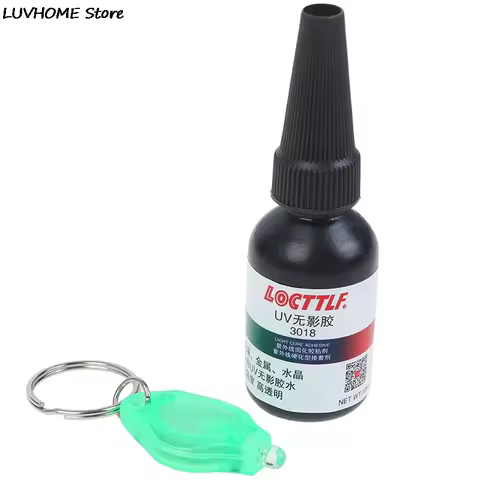1pcs 5 Second Fix UV Glue Acrylic Metal Glue UV 10g Resin Hard Type Ultraviolet Solidify Clear Adhes