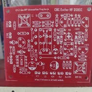PCB Exit Radio HF DSB, DSBSC, 40m band, 7 Mhz (Xtal), CBC DSBSC Exiter, Radio Pancarima