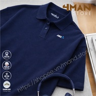 ANZ Bank Polo T-shirt - Premium CVC Crocodile Fabric Thick, Smooth, Cool, Anti-wrinkle - 4Man Store
