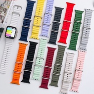 Silicone Ocean Sport Strap Band for Smart Watch S8 S9 Ultra/C90/CDS9/CD99 Ultra 2 49mm Series 9 8 7 