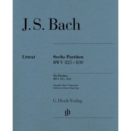 J.S.Bach SIX PARTITAS BWV 825-830 (Urtext)