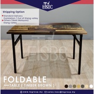 ETSBC Foldable Dining Table 60X120cm