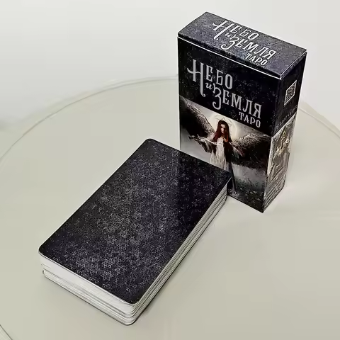 Heaven & Earth Tarot Deck 10.3*6cm In Russian Language 78 Pcs Cards - Symbols and Hidden Nuances Are