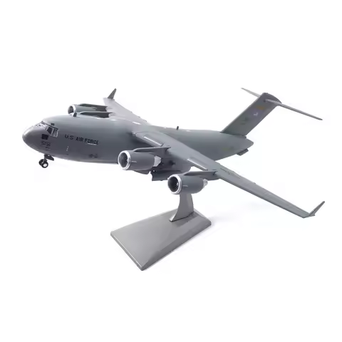 1:200 Scale C17 USA Replica Transport Model & Display Stand Collection Gift C17 Alloy Model Plane Mi