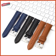 didaluky   For Fossil Watchband FS5061 FS5237 ME3052 3054 Cowhide Genuine Leather Strap 24mm 22mm qu