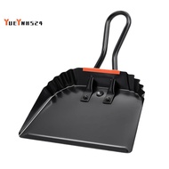 Industrial Metal Dustpan 12Inch Dust Pan with Handle Handheld Dustpan Wide Scoopers Dust and Debris 
