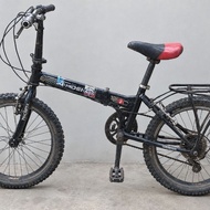20-inch straight-bar folding bike, 20-inch PHOENIX folding bike