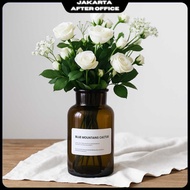 DDSSTORE Aesthetic Glass Bottle Vase Flower Pot - EN549