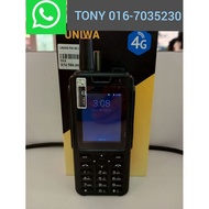 UNIWA F40 ZELLO SERVER POC ANDROID PHONE + WALKIE-TALKIE 2 IN 1