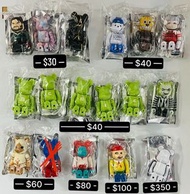 Bearbrick Be@rbrick Series 49 字母 B E R I C The Boys Jellybean Pattern Skater John The Electric State