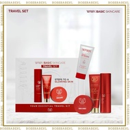 WAWA TRAVEL SET BASIC SKINCARE | WAWA SUNSCREEN | WAWA MOISTURIZING TREATMENT | WAWA CLEAR SKIN