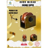Iron Gate Fence Wheels / Medan Wheels Size 8 Cm / Round Model / Bahel Model