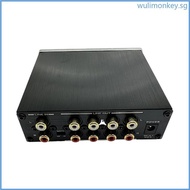 WU 2 1CH Amplifier 2x50W+100W Digital Power Amplifier Mini HiFi NE5532 Operational Amplifier for Home Speaker Receiver
