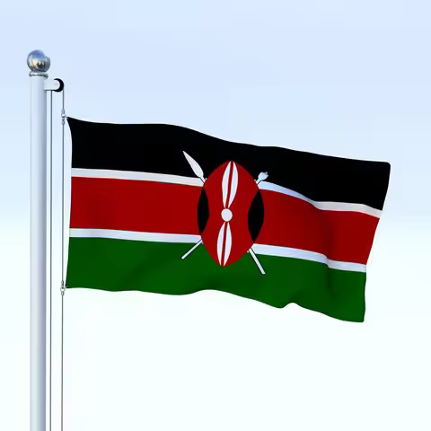 60x90cm 90x150cm Kenya Flag Kenya Polyester Flag Indoor Outdoor Decoration