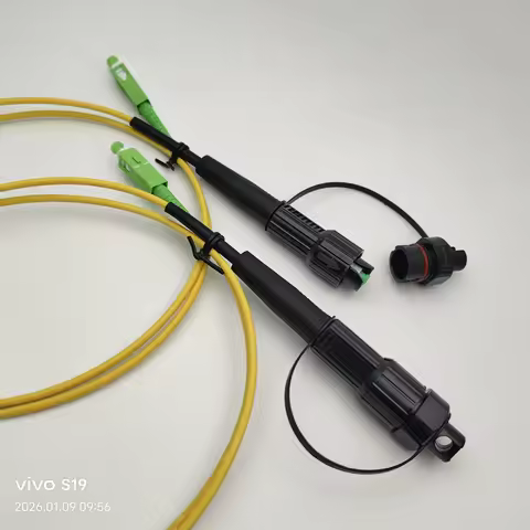 IP68 MIni Huawei OptiTap Connector for Waterproof Huawei FTTH Fiber Optic Cord Single Mode Cable 1M 