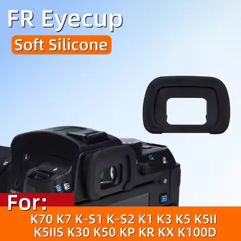 Soft Rubber FR Eyecup Viewfinder Cover for Pentax K70 K7 K-S1 K-S2 K1 K3 K5 K5II K5IIS K30 K50 KP KR