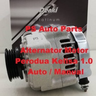 Perodua Kelisa 1.0 Auto / Manual Alternator Motor 12V 55A 2 Pin 4 PK Denki Platinum Grade 27060-BZ15