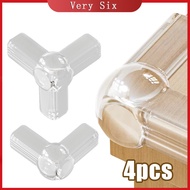 4Pcs Baby Safety Table Corner Silicone Protector Transparent Airbag Table Corner Edge Protector Corn