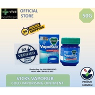 Vicks Vaporub 50g 50ml Xtra Strong Vick Rub Nose Block VAPORISING ointment cold extra 维克斯伤风膏 感冒舒缓膏氏塞