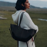 Niche Design Korean Retro Simple Style Handbag 0 Commuter All-Match Large-Capacity One-Shoulder Wing