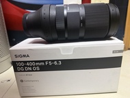 Sigma 100-400mm f5-6.3 dg dn for fujifilm x mount