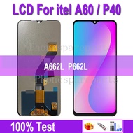 LCD For itel A60 P40 A662L P662L Display Screen Assembly Replacement