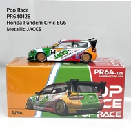 Pop Race 1/64 No.PR640128 PANDEM CIVIC EG6 v1.5 JACCS-