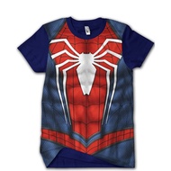 Spider-Man PS4 Superhero T-Shirt Suit Printing Code SR-71