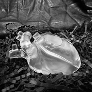 [Unboxing Space] Transparent Heart Earphone Case Suitable for Airpods4 Earphone Case High-End Feelin