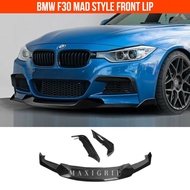 BMW F30 MAD Style Front lip bumper lips M Performance lip MP carbon lip F30 accessories
