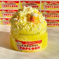 Pandasgoods CARAMEL POPCORN crunchy slime premium