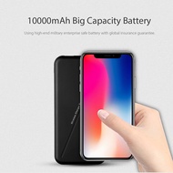 QI Wireless Charger Power Bank 10000mah Portable USB Charger Battery Powerbank for iphone X 8 Xiaomi