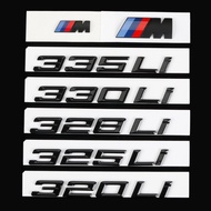 BMW M Mark Black Word Mark Car Mark 330Li 335i 320i Blackened Modified 320 Displacement Mark 325 Tai