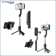 AMAZ Tripod Selfie Stick Extendable Tripod Selfie Rod Phone Extendable Rod Quick Assembly Tripod For Travel Selfies