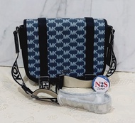 michael kors tas pria MK 10 cooper original signature navy