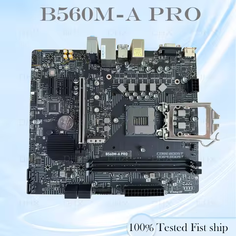 For MSI B560M-A PRO Motherboard LGA 1200 DDR4 64GB Support 10/11th CPU Micro ATX Mainboard 100% Test