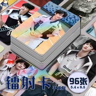 ✨New Product✨Zhang Yiran 2025TF Family Summer Games Laser Photocards 96 Pieces Full Set Merchandise 