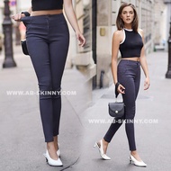 AB Skinny สีเทาเข้ม ของแท้ จากเพจดัง 300000 Like กางเกง AB สกินนี่ยีนส์ ผู้หญิง