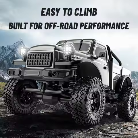 JJRC C8813 2.4G Radio RC Car 4WD Jeep Motor Pickup Climbing Off-Road Model Buggy Control Trucks Toys