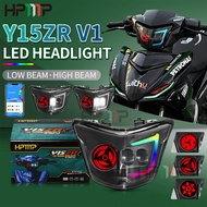 Hpmp Y15 V1 NARUTO LED DREAM HEADLAMP RGB APP Control Headlight CUSTOM YAMAHA Y15ZR V1 T6QN